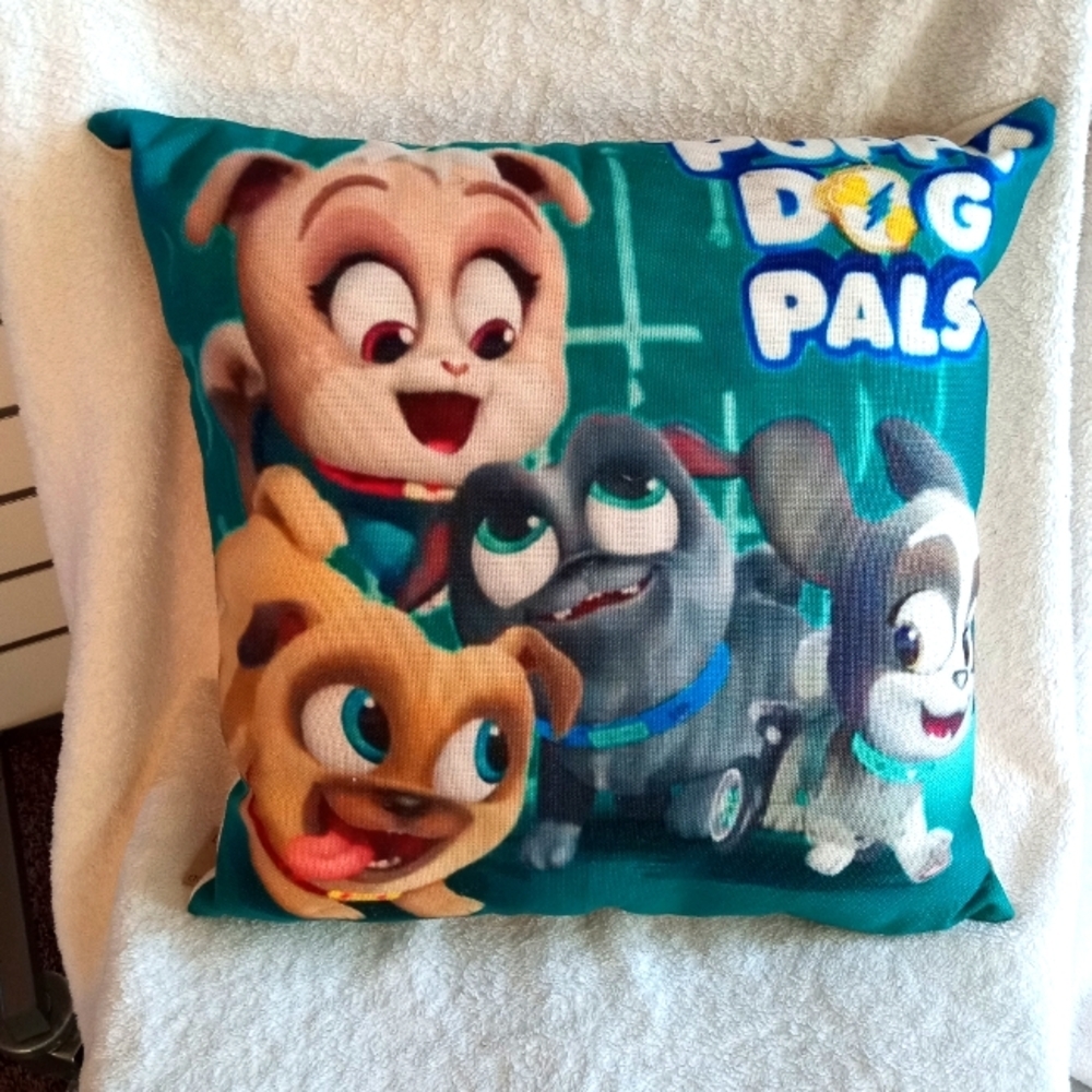 Puppy dog pals pillow